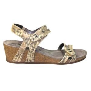Mephisto Minoa Wedge Sandals GUC $235 Size 37 US 7   S3637